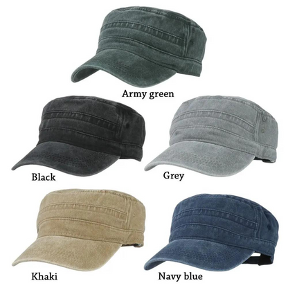 Herren Mütze Retro Army Stil Modern
