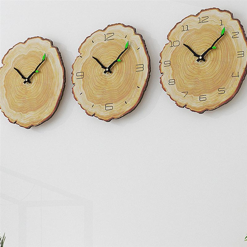 Holz Wanduhr Jahresringe Dekorativ Berlin