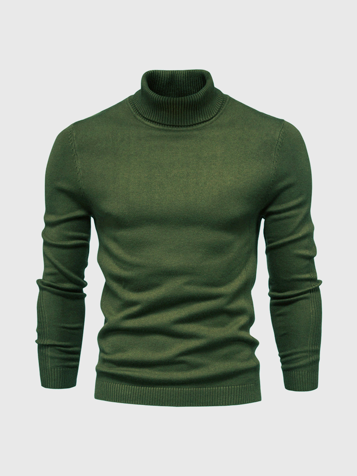 Herren Rollkragenpullover Waschbar Weich
