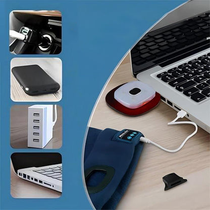 Mütze LED Bluetooth Lautsprecher Abnehmbar Musik