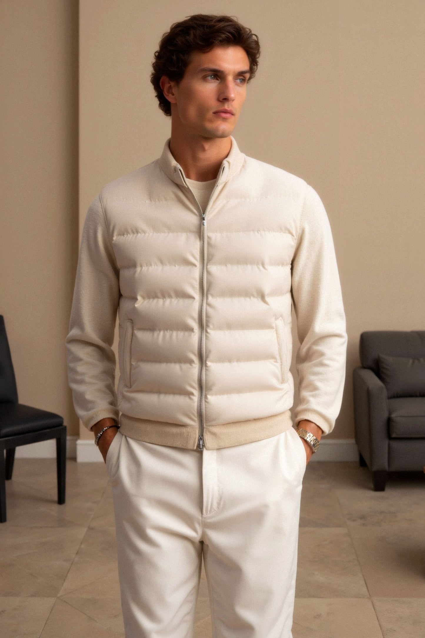 Leichte Steppweste Frau Modern Slim Fit