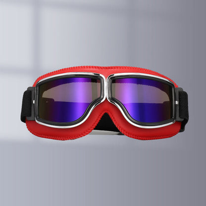 Motorradbrille Vintage Retro Sonnenbrille