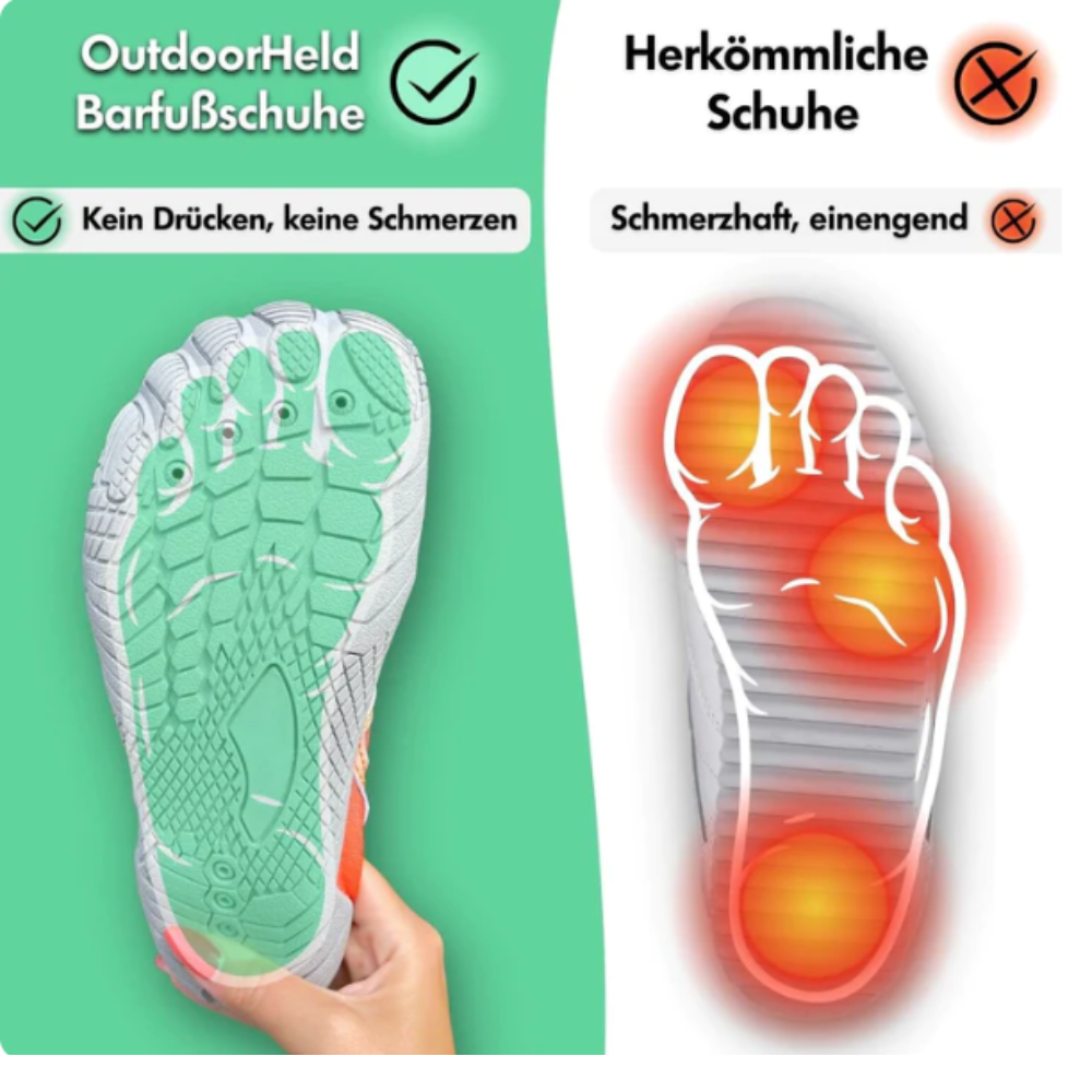 Bequeme Barfußschuhe für Frauen Natürlich Lederschuhe - BerlinGlamour