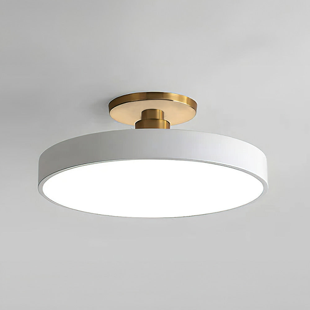 LED Deckenleuchte Modern Gold Mit Dimmfunktion