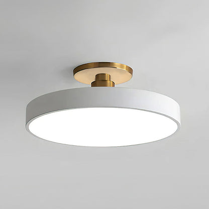 LED Deckenleuchte Modern Gold Mit Dimmfunktion