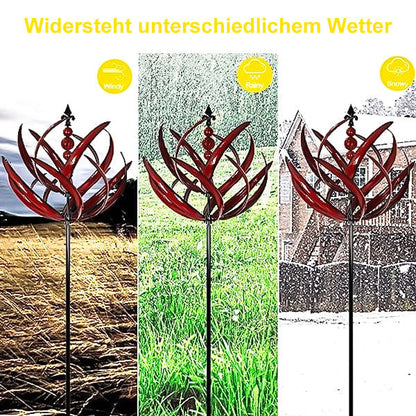 Wetterfahne Metall Rotierend Dachfahne Edelstahl