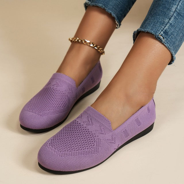 Blaue Sportschuhe Atmungsaktiv Netz Laufschuhe