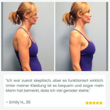 Rückenorthese für Schmerzlinderung und aufrechte Haltung