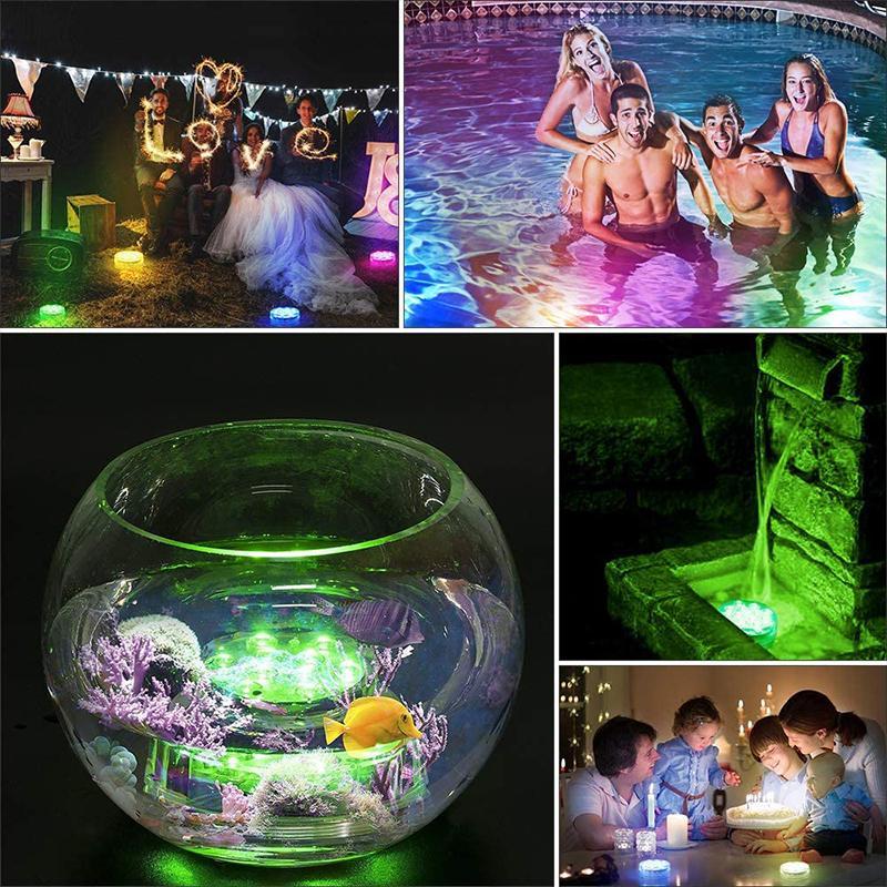 Wasserdichte LED Lampe Fernbedienung Magnet Saugfuss