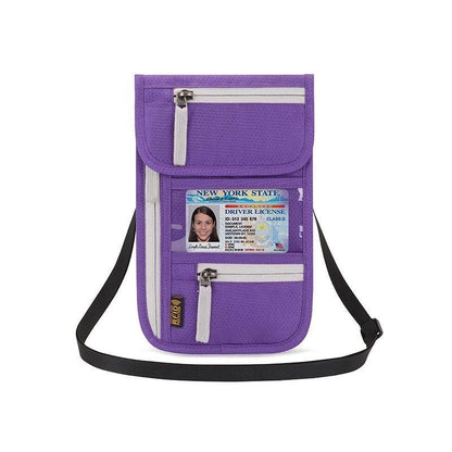 Reisebrieftasche RFID-Sicher mit Blockierungsfunktion