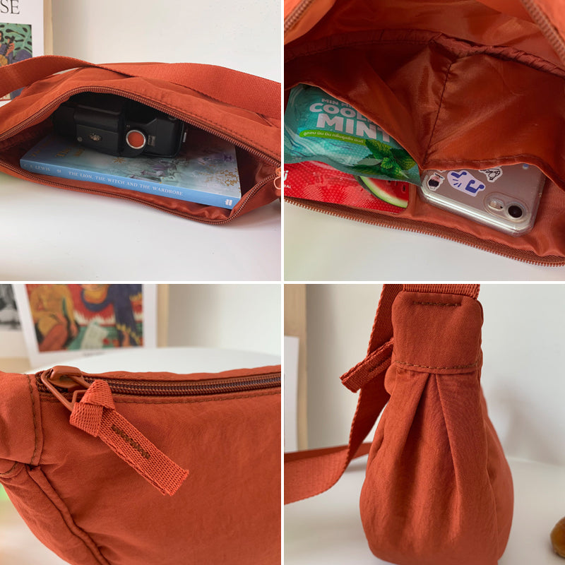 BerlinGlamour Halbmond Tasche Schick Modern Frauenhandtasche