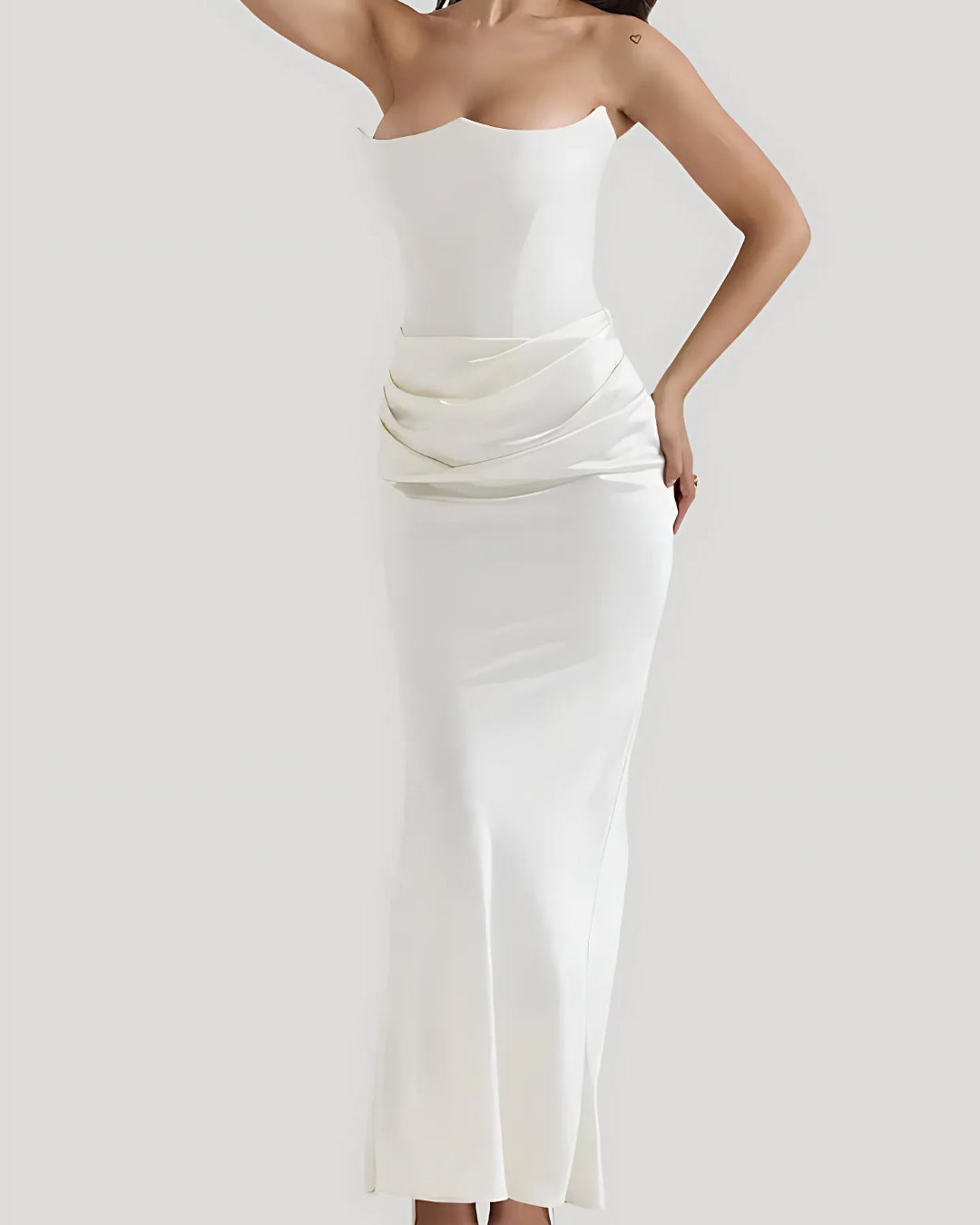 Hochzeitskleid Damen Maxikleid Elegant Lang