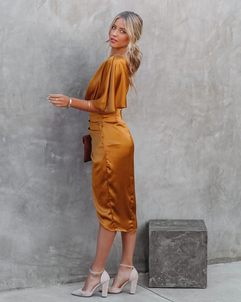Sexy Asymmetrisches Abendkleid Damen Rockkleid Kurz