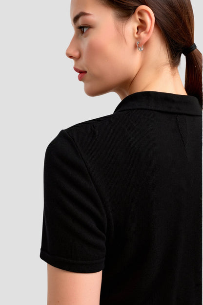 Herren Poloshirt Kurzarm Slim Fit