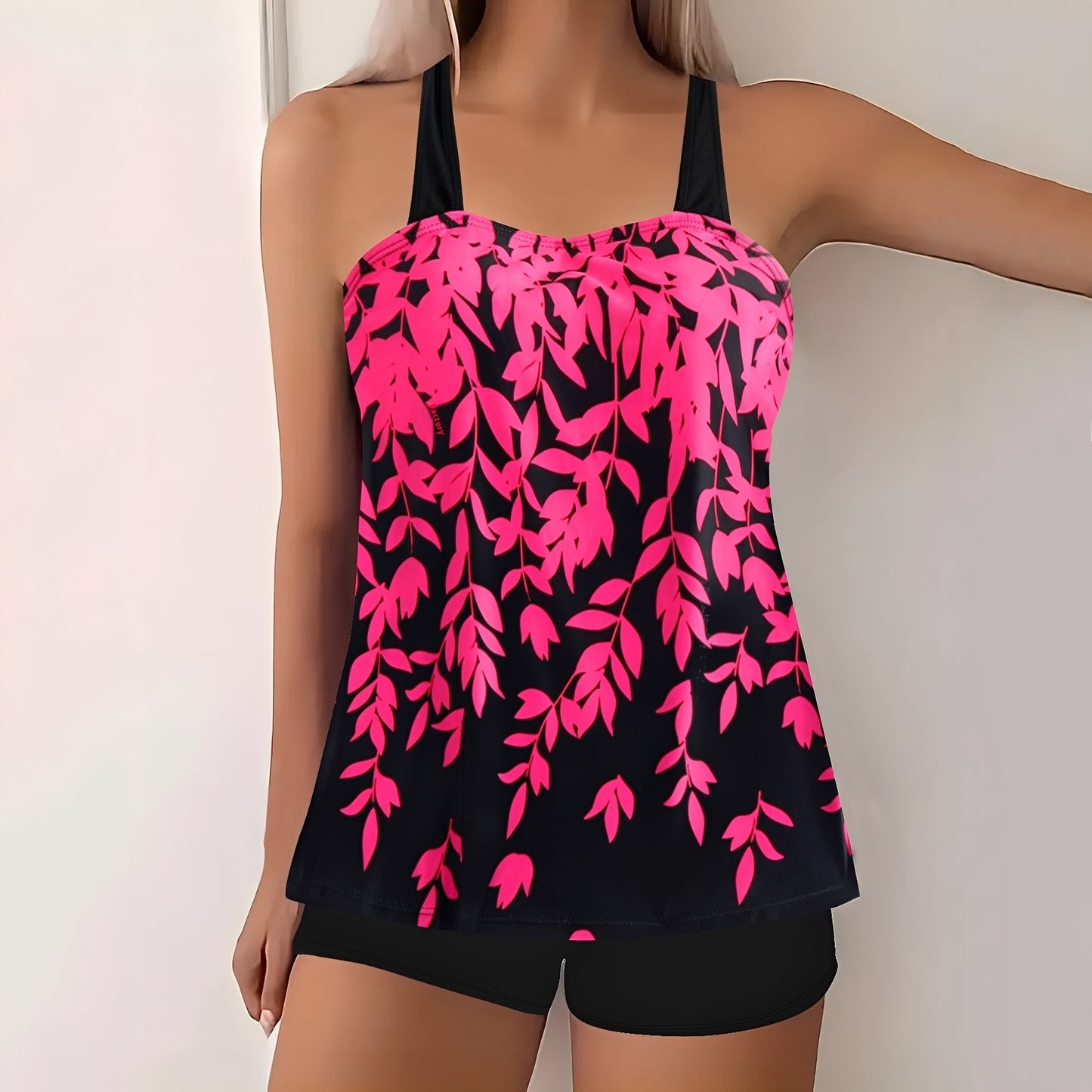 Tankini für Damen Muster Stilvoll Badeanzug