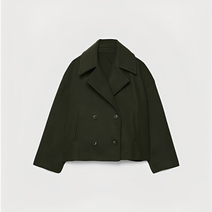 Lockere Frauen Kurzjacke Freizeitjacke Casual