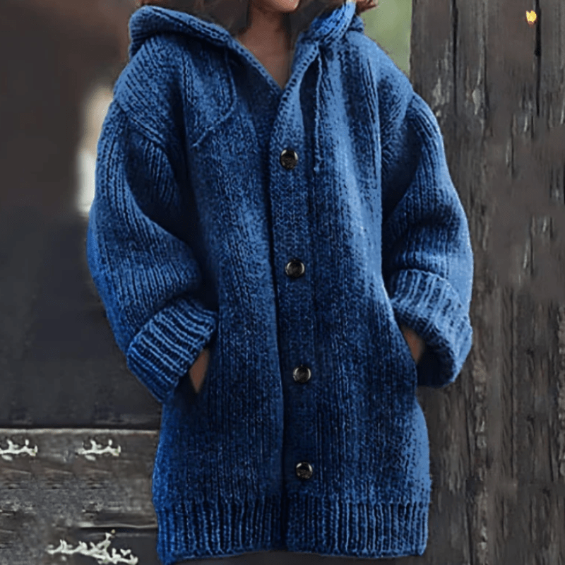 Damen Strickjacke Warm Soft Rosa
