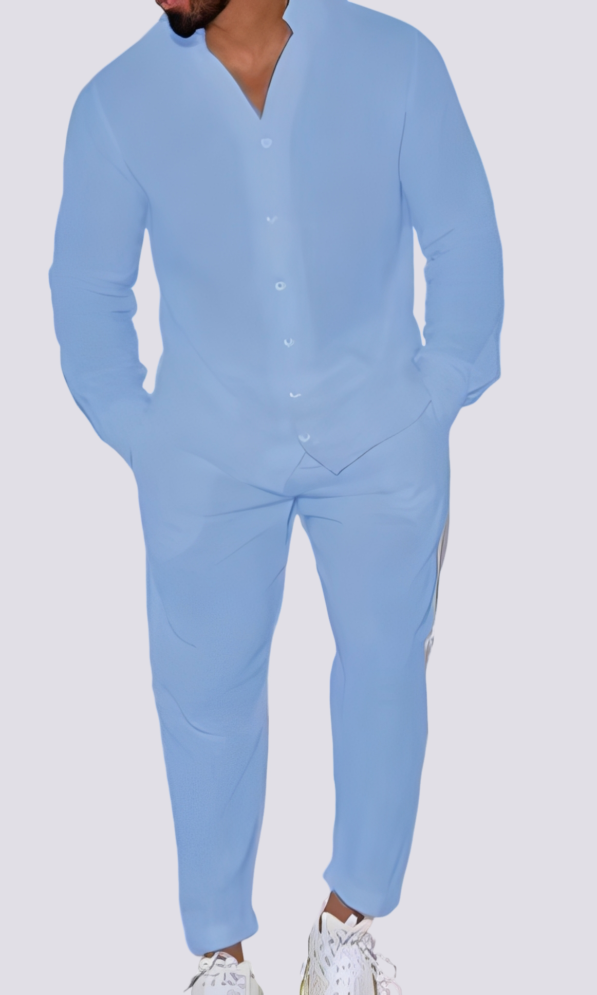 Bequemes Herren Lounge-Set 2-teilig Komfort