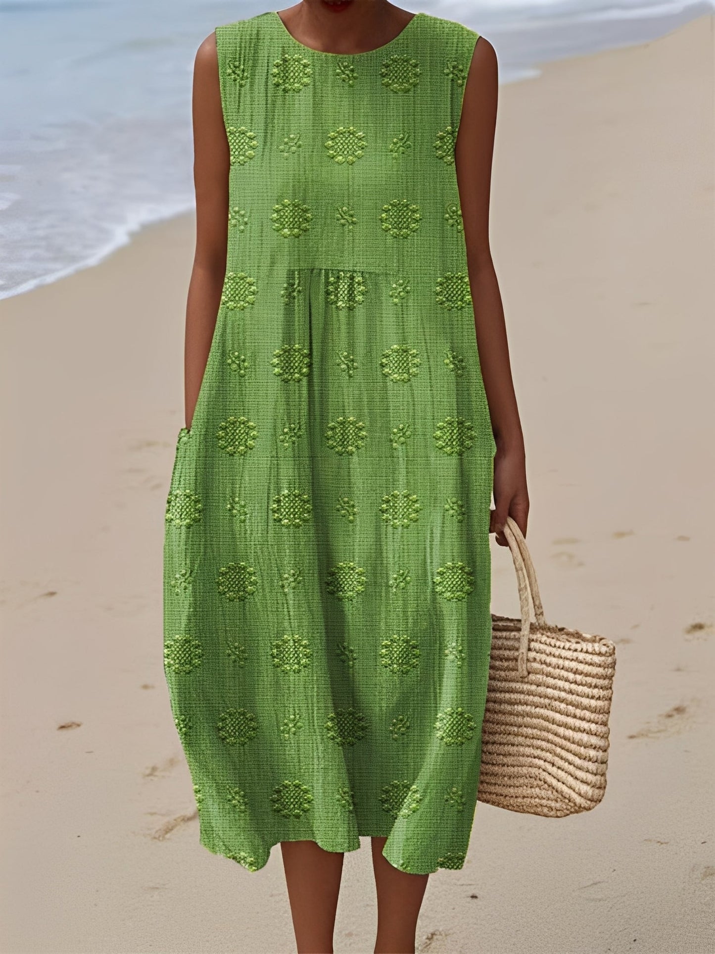 Elegantes Damenkleid mit Blumenmuster