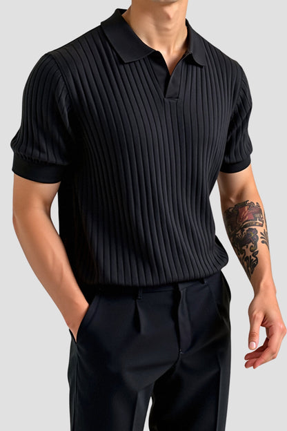 Elegantes Herren Poloshirt Kurzarm Zeitlos