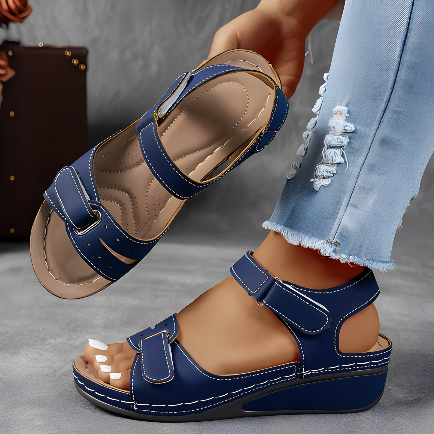 Damen Sandalen Sommer Trendy Elegant