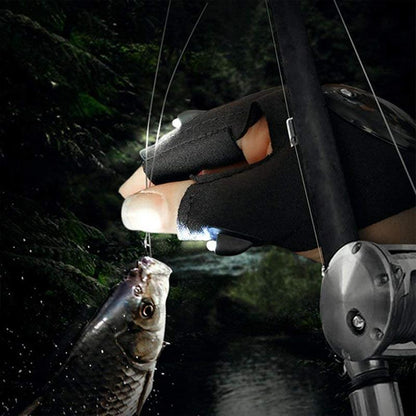 LED Handschuhe Wasserdicht Leuchtend mit Sensor