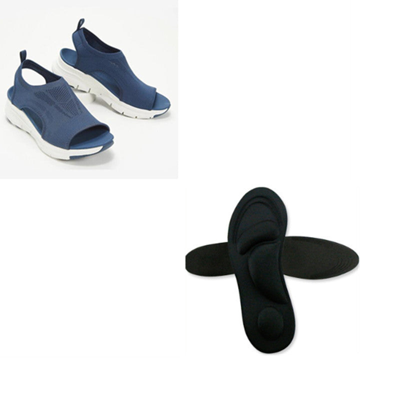 Damen Sandalen Komfort Orthopädisch Bequem