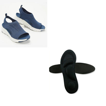 Damen Sandalen Komfort Orthopädisch Bequem