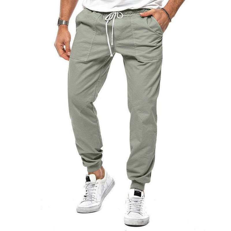 Herren Freizeithose Bequem Einfarbig Komfortable Hose