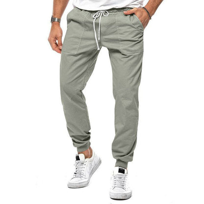 Herren Freizeithose Bequem Einfarbig Komfortable Hose