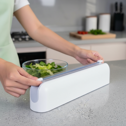 Küchen Folien Schneidehilfe Aufbewahrungsbox Praktisch