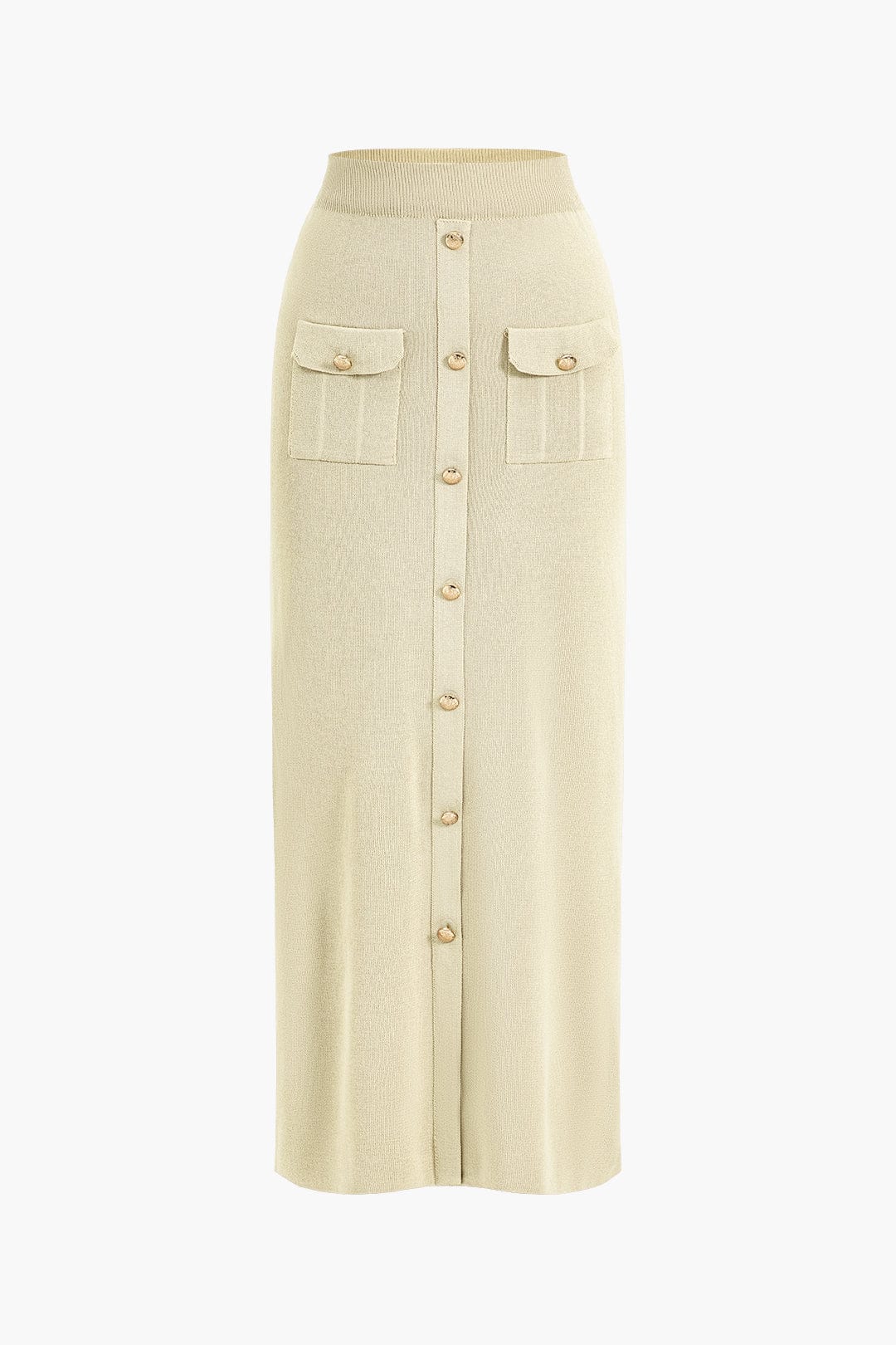 Strick-Set Damen Blazer Rock Kombination