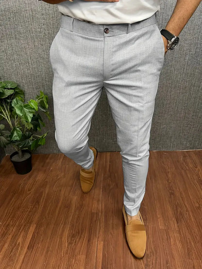 Herren Hose Modern Slim Fit Elegant