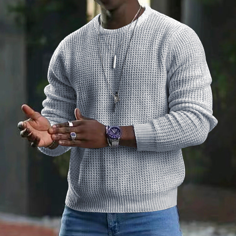 Herren Pullover Langarm Bequem Stylisch Warm - BerlinGlamour