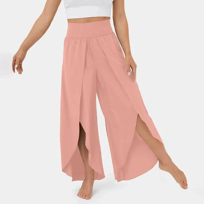 Yogahose Weite Bein Elastisch Damen
