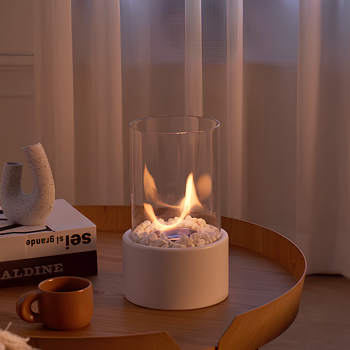 Ewige Flamme Öllampe Dekorativ Modern