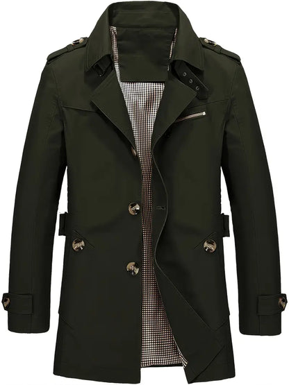 Herren Windjacke Große Größe Baumwolljacke Frühjahr Herbst