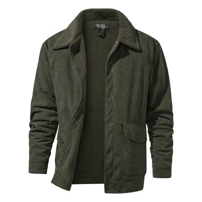 Herren Winterjacke Warm Bequem Isoliert