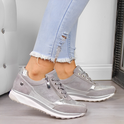Sportschuhe Bequem Laufschuhe Schnellverschluss - BerlinGlamour