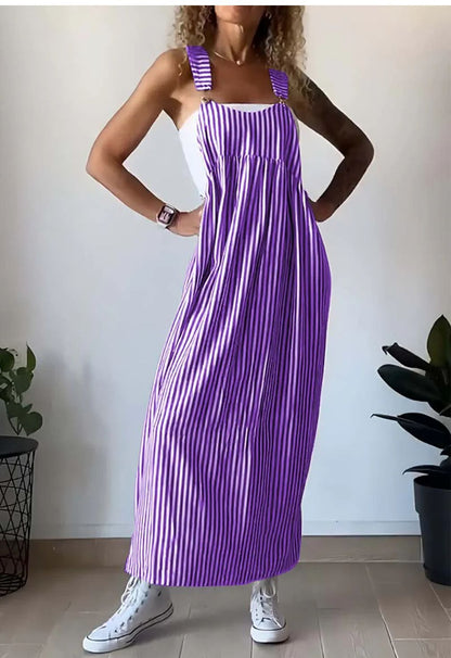 BerlinGlamour Casual gestreiftes Kleid