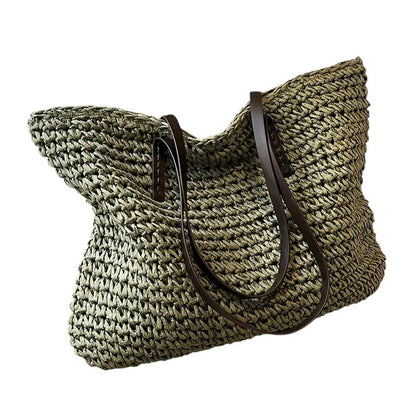 Große Damen Strandtasche Leicht mit Reißverschluss - BerlinGlamour