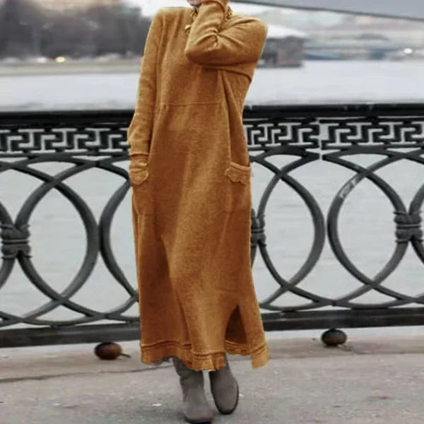 BerlinGlamour: Langes, lässiges Kleid