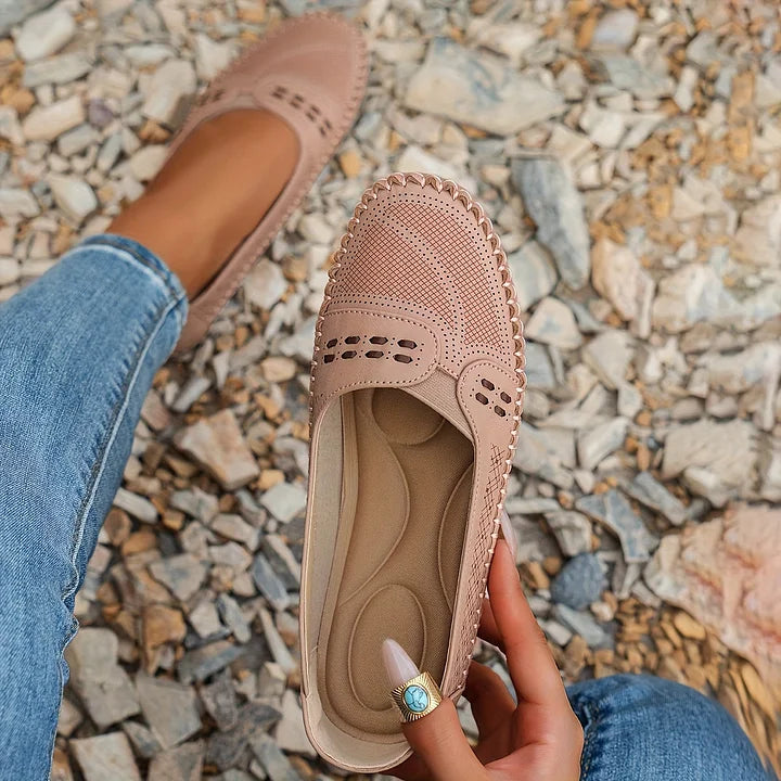 Damen Orthopädische Schuhe Bequem Slip-On Komfort