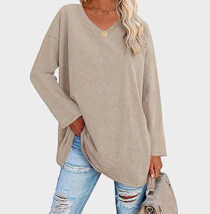 Eleganter Langarm Pullover für Damen
