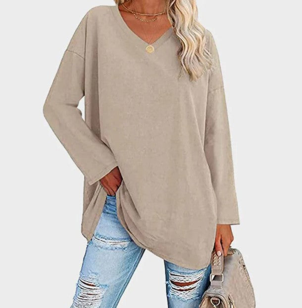 Eleganter Langarm Pullover für Damen