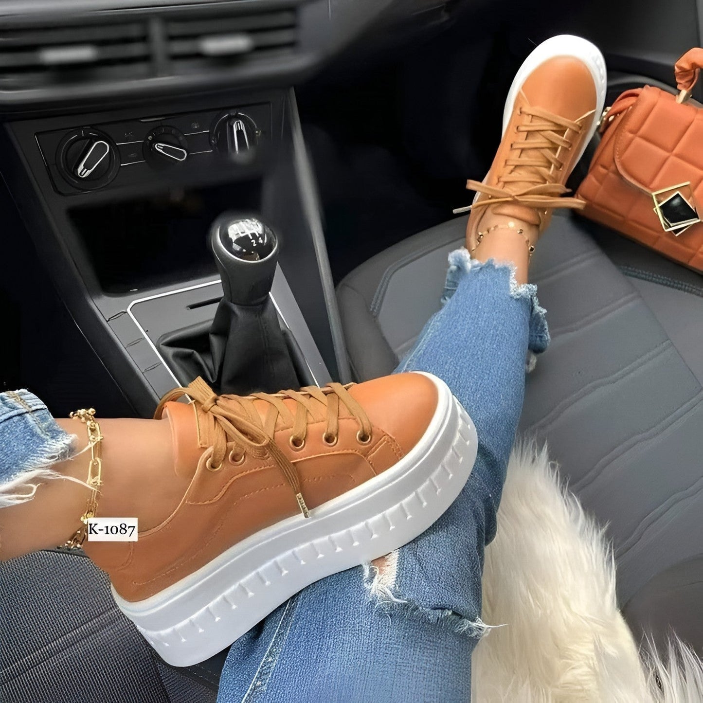 Damenschuhe Schnürer Turnschuhe
