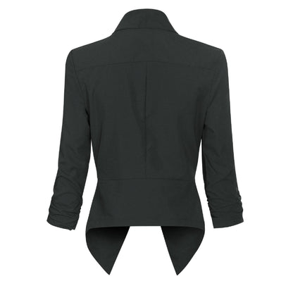 Damen Blazer Langarm Offen Modern