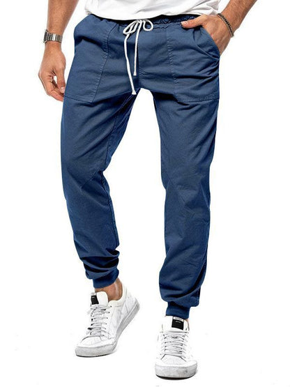 Herren Freizeithose Bequem Einfarbig Komfortable Hose