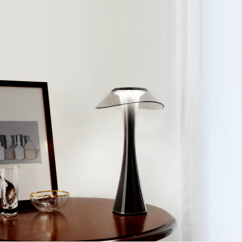 Tischlampe LED Kristall mit Touch-Dimmer und Farbwechsel