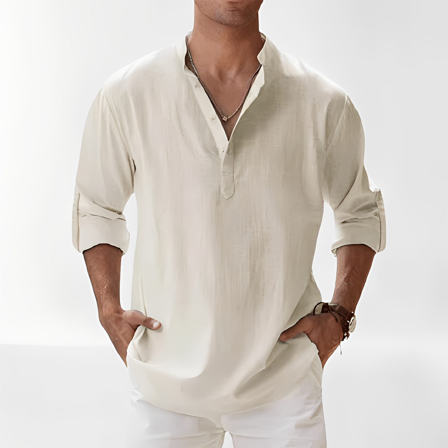 Herren Sommerhemd Slim Fit Modern - BerlinGlamour